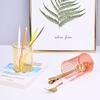 Makeup Storage Box Cylindrical Case Lipstick Brush Pen Holder Organizer Iron