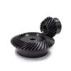 Spiral Bevel Gears, 1 & 2 Module, 45 Steel, Standard Inner Hole