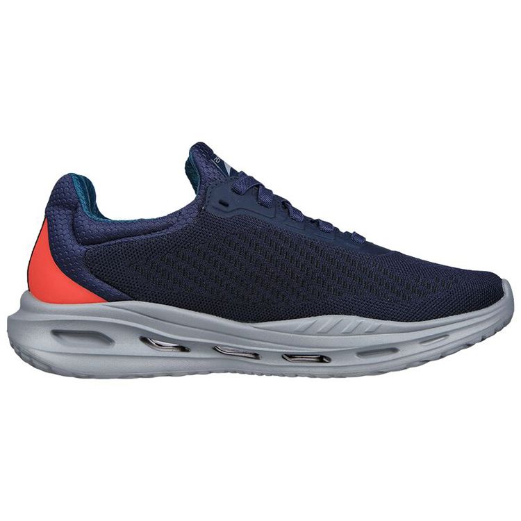 Skechers Arch Fit Orvan-Trayver Comfortable Fabric Low-Top Casual Running Shoes Men Sneakers Blue 210434-DKNV