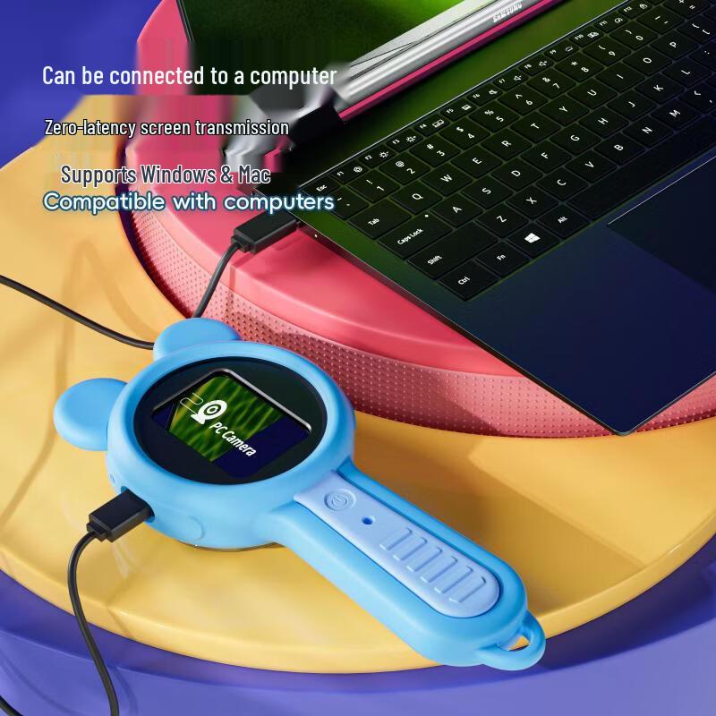 Miflame Smart Kids Handheld Digital Microscope & Magnifier