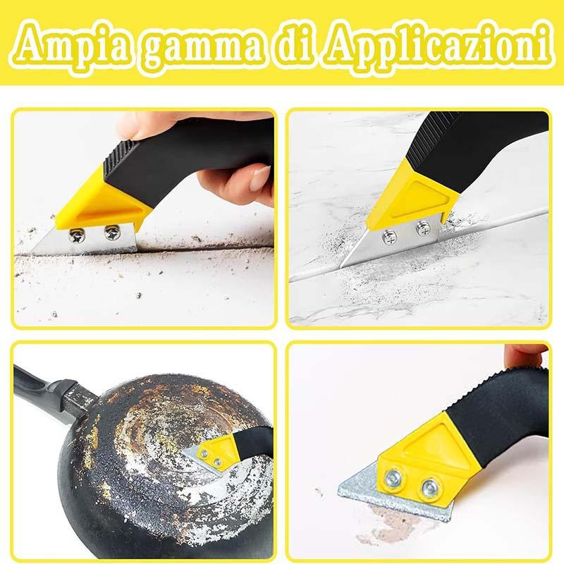 9-Piece Grouting Tool, Door And Window Floor Seam Glass Glue Cleaning Hook Knife, Seam Cleaner Seam Saw Knife Direct Sales