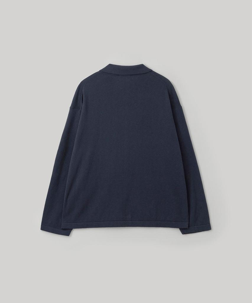 Another Office Knitted Coverall Jacket (French Navy)