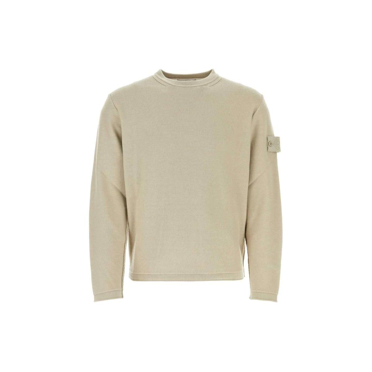 Stone Island Ghost Trui Beige Heren Tops Tan 8015539FA-V0090 S