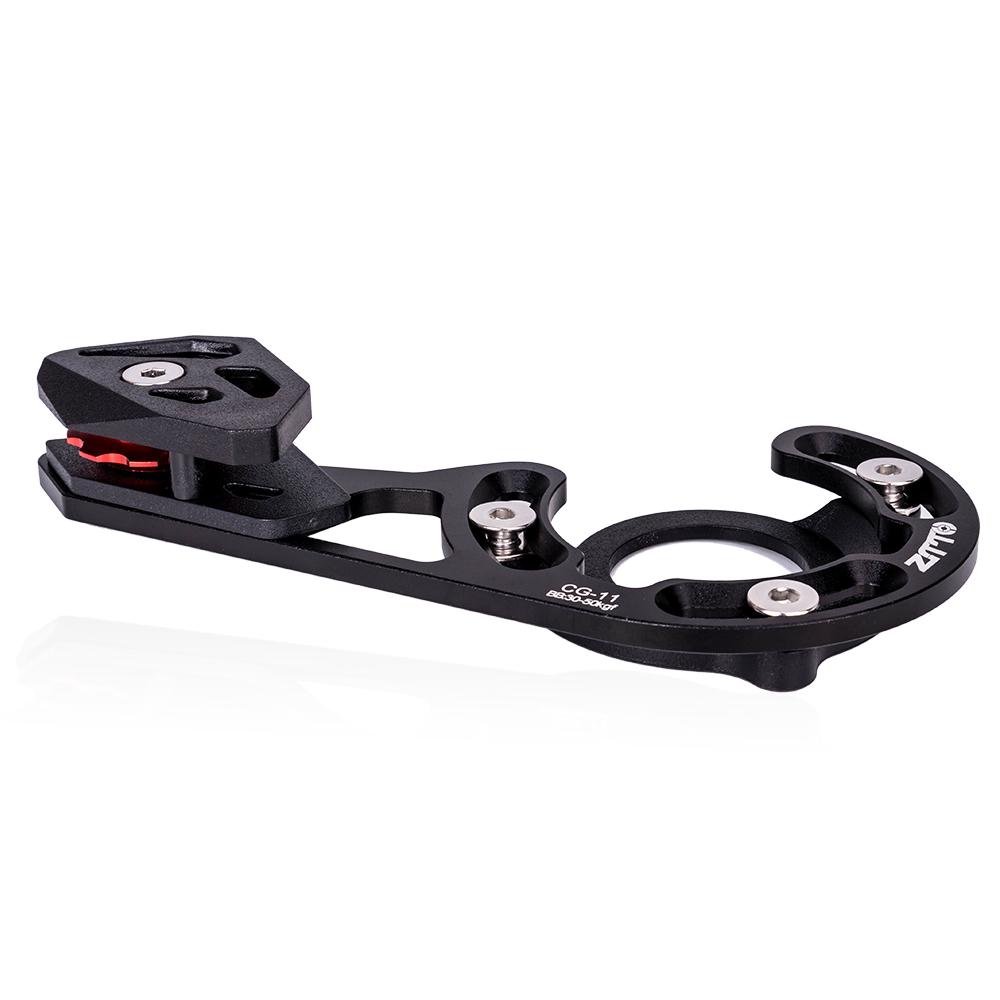 ZTTO MTB Bicycle Single Chain Guide Chain Protector CNC Wheel Pulley Stabilizer Drop Catcher BB Mount 1X System For FR DH AM