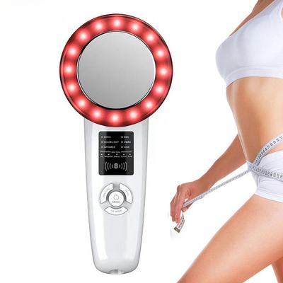 6 In 1 Ultrasound Cavitation Body Slimming Massager Weight Loss Anti-Cellulite Fat Burner Galvanic Infrared EMS Therapy Machine