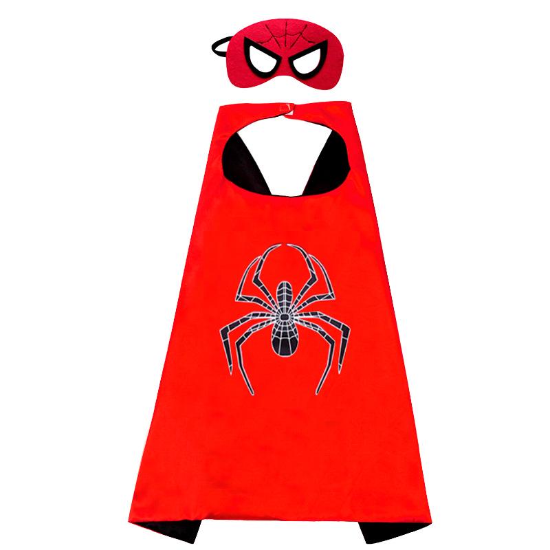 June 1 Kids' Hero Anime Cape: Cartoon Superman, Captain America, Hulk Costume