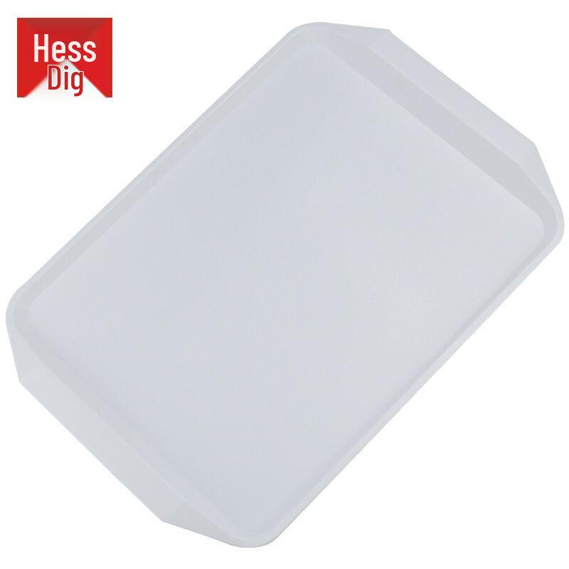 Hesdiger JG-442 Thickened PP Plastic Rectangular Tray Standard