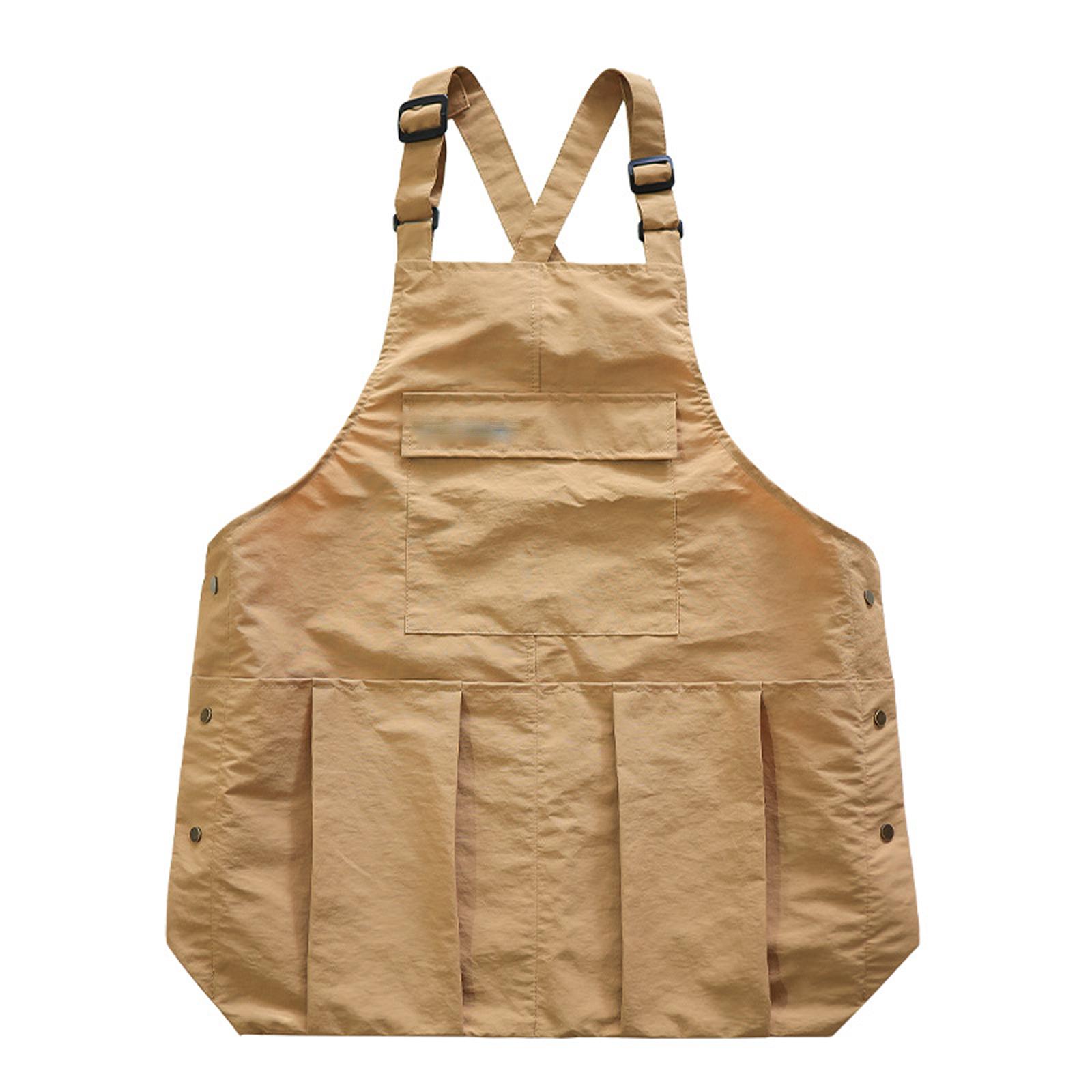 Restaurant Work Apron Waistcoat, Home Kitchen Cooking Vest, Printed and Special Catering Cover-Up Apron One Size