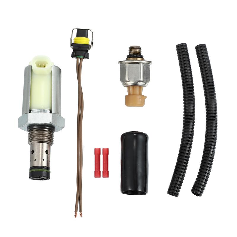 UXCELL 6.0L Fuel Injector Pressure Regulator & ICP Sensor for Ford 5C3Z-9C968-CA