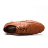 Men Leather Shoes Men Comfortable Loafers Shoes Men Lace -Up Flats Driving Shoes Men Leather Sneakers Man Boat Shoes