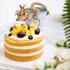 8pcs Cartoon Paper Bunny Cupcakes Toppers Easter Festival Party Decorative Gifts Easter Cake Cards for Candy Box Cupcakes