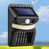 Solar Powered Insect Mosquito Killer Lamp Fly Zapper Motion Garden Wall Light