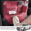 PU Leer Auto Stoel Achterkant Anti-Schop Kussen Met Opbergdoos Voor Nieuwe Bentley Flying Spur Continental GT Bentayga Mulsanne Accessoires