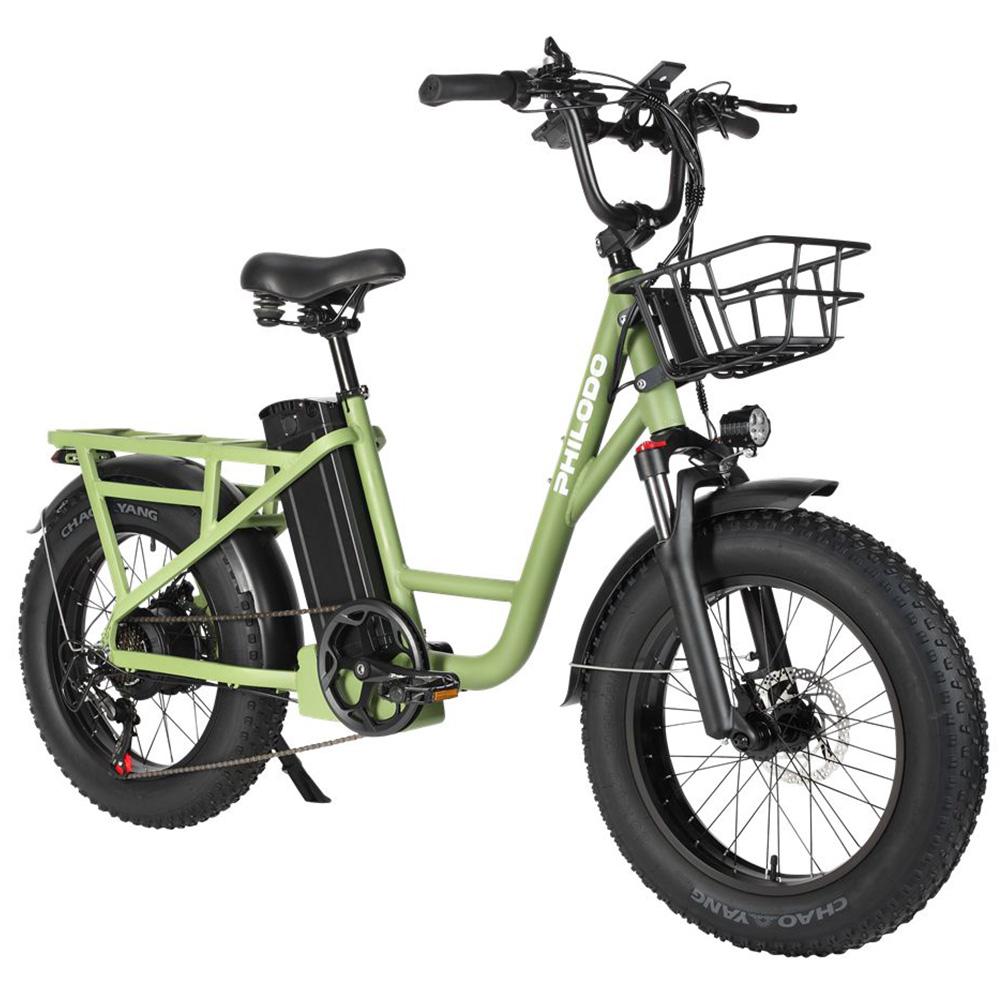 Bicicletta Elettrica Philodo T1 Ruota da 20" Motore da 750W Bicicletta Elettrica da Pendolarismo Urbano 48V 20Ah Freni a Disco Idraulici 7 Velocità Carico Massimo 150Kg