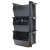 Heavy Duty Stackable Storage Bins Nesting Plastic Containers Perfect Home Office Organization Toys Tools and Household Items