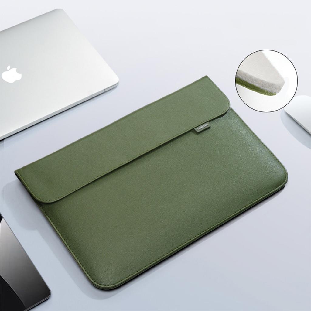 Pu Leather Laptop Bag Sleeve Bag Case For Macbook Air Pro 16 13 Notebook Cover For Xiaomi Huawei Dell HP ASUS 14 15.4 15.6 inch
