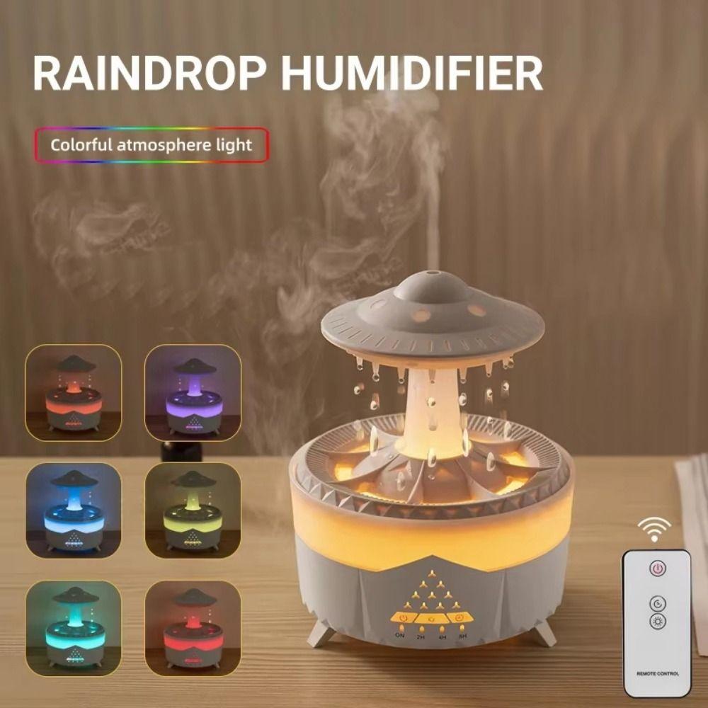 360ml Aroma Air Humidifier Colorful Light Essential Oil Diffuser Mini Aromatherapy Machine  Office