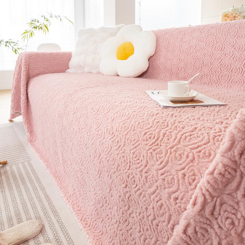 High-Grade Sofa Towel All-Inclusive Universal Cover Cover Dust Cover Nap Blanket Blanket Autumn and Winter
