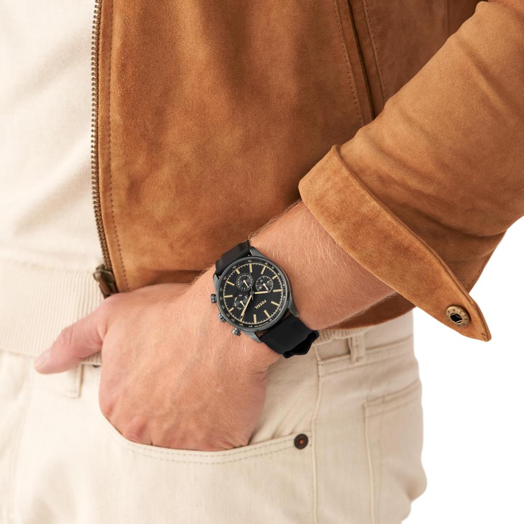 Fossil SULLIVAN BQ2746 Men's Watch, Black