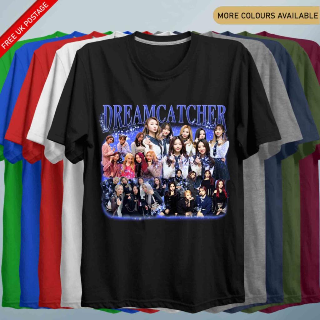 Dreamcatcher Kpop T Shirt 90s RETRO Vintage TShirt Tee Music Lovers Deja Vu