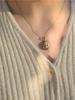 Oar Violet Antique Cameo Necklace