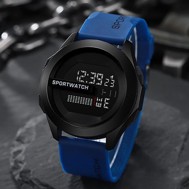 Sport Watch for Men Military Digital Watch Stopwatch Luminous Date Week Waterproof Men's Clock Electronic Wristwatch