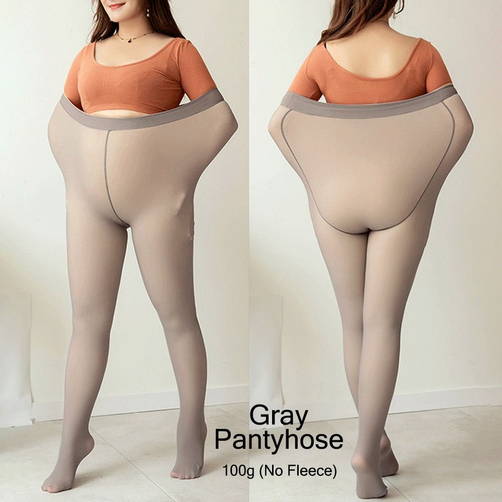 Thermal Pantyhose Tights Plus Size Women's Winter Tights Tights Stockings Warm Fleece Pantyhose