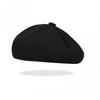 Womens Wool Blend Beret Hat Vintage Style Artist Cap Slim Face Look Mushroom All Season