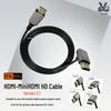 Câble Mini HDMI 2.1 8K Ultra-Fin pour TV, Caméra, Moniteur