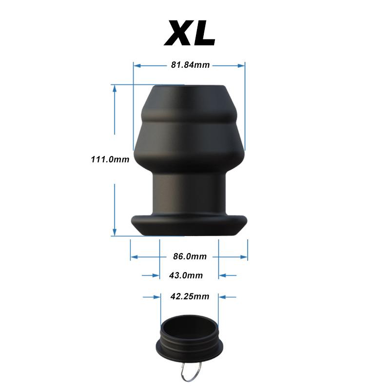 Hollow Butt Plug Dilation Anus Expansion Ass Dilator Female Pussy Expander Toy For Men