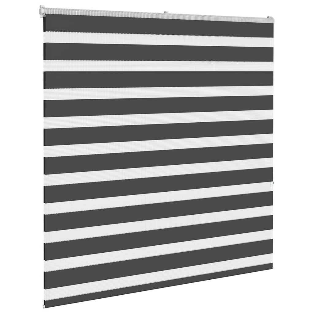 Zebra Roller Blind, Black, Fabric Width 135.9Cm, Polyester