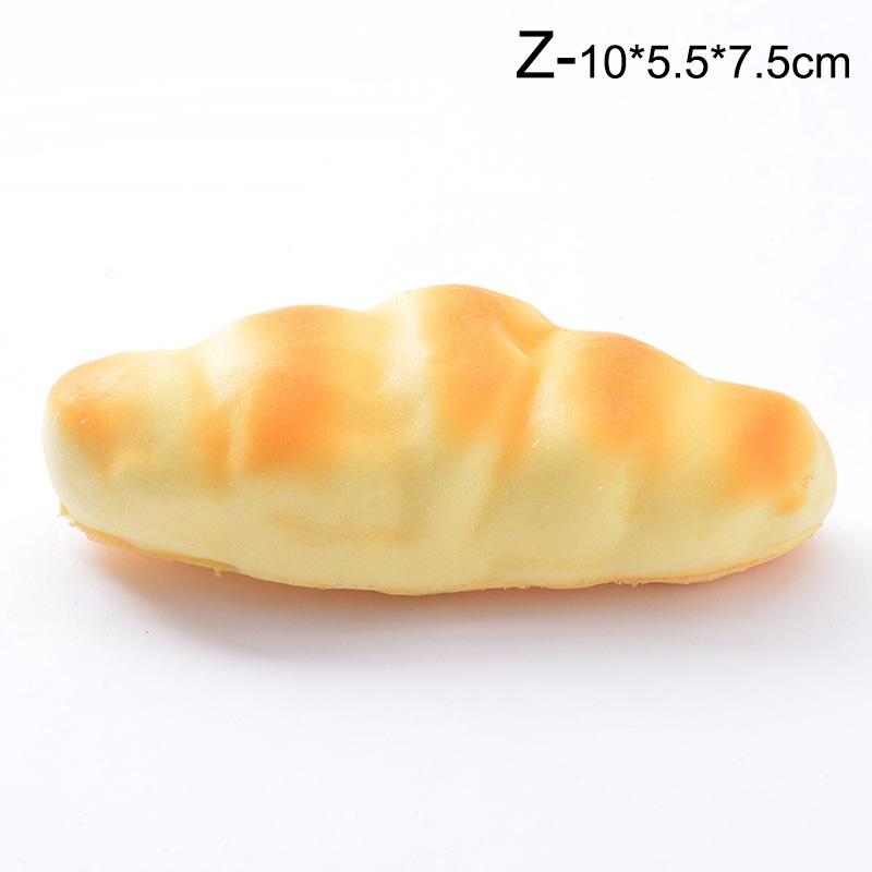 Artificial Fake Bread Ornaments French Baguette Cake Bakery Craft Decor Toy Donuts Simulation Bread Kitchen Model Wedding Party