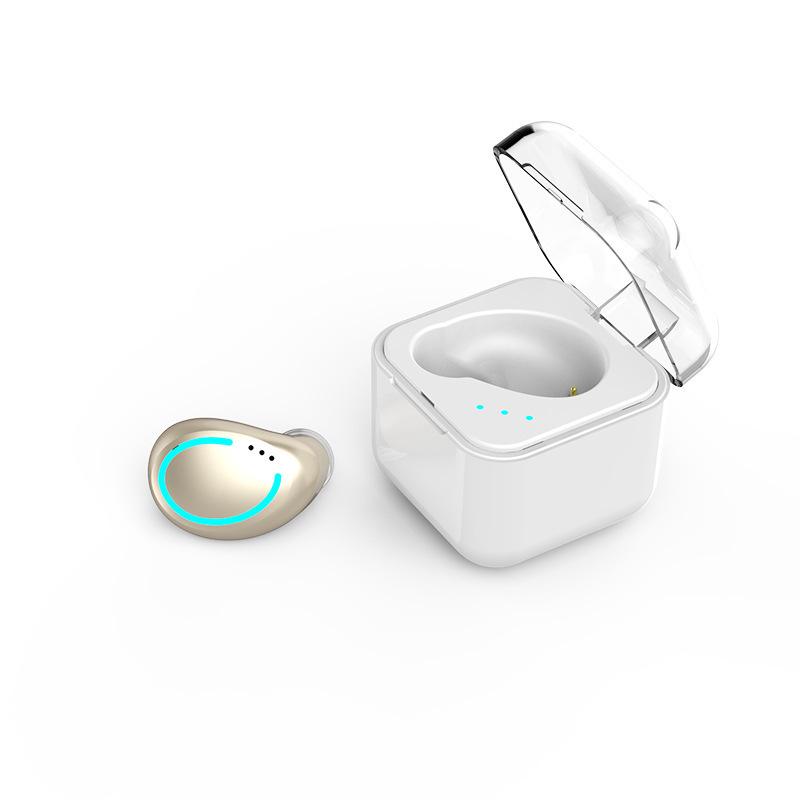 B8 Mini Invisible TWS Noise-Cancelling Bluetooth Earbuds with Charging Case