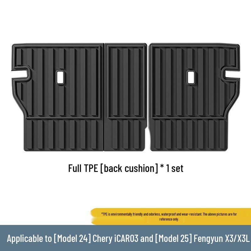 24 Chery ICAR03/JAECOO J6 TPE Floor Mats & Trunk Mats
