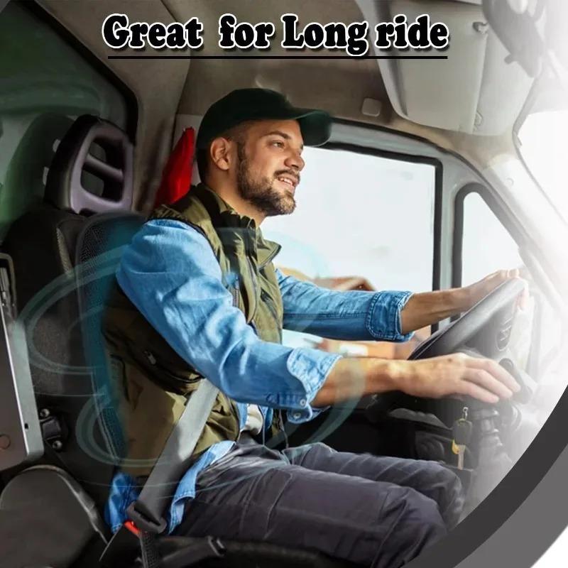 Summer Car Cool Air Seat Cushion Refrigerated DC 12V/24V Car Seat Covers Set with Fan Fast Blowing Ventilation Seat Cooling Pat