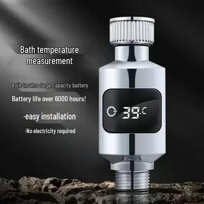 Shower Thermometer Faucet with Temperature Display for Infants, Children, Elderly, and Pregnant Women