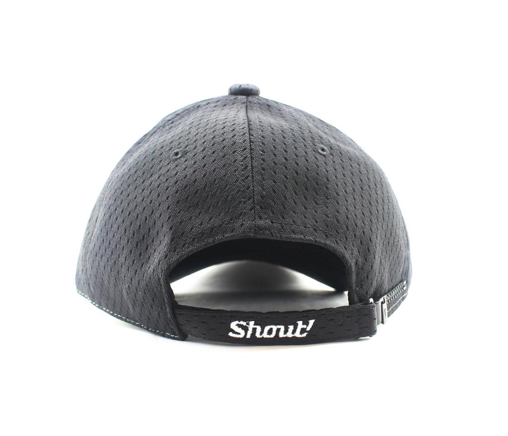 Shout 722-MC Cap Mesh Black Free Size (0080)