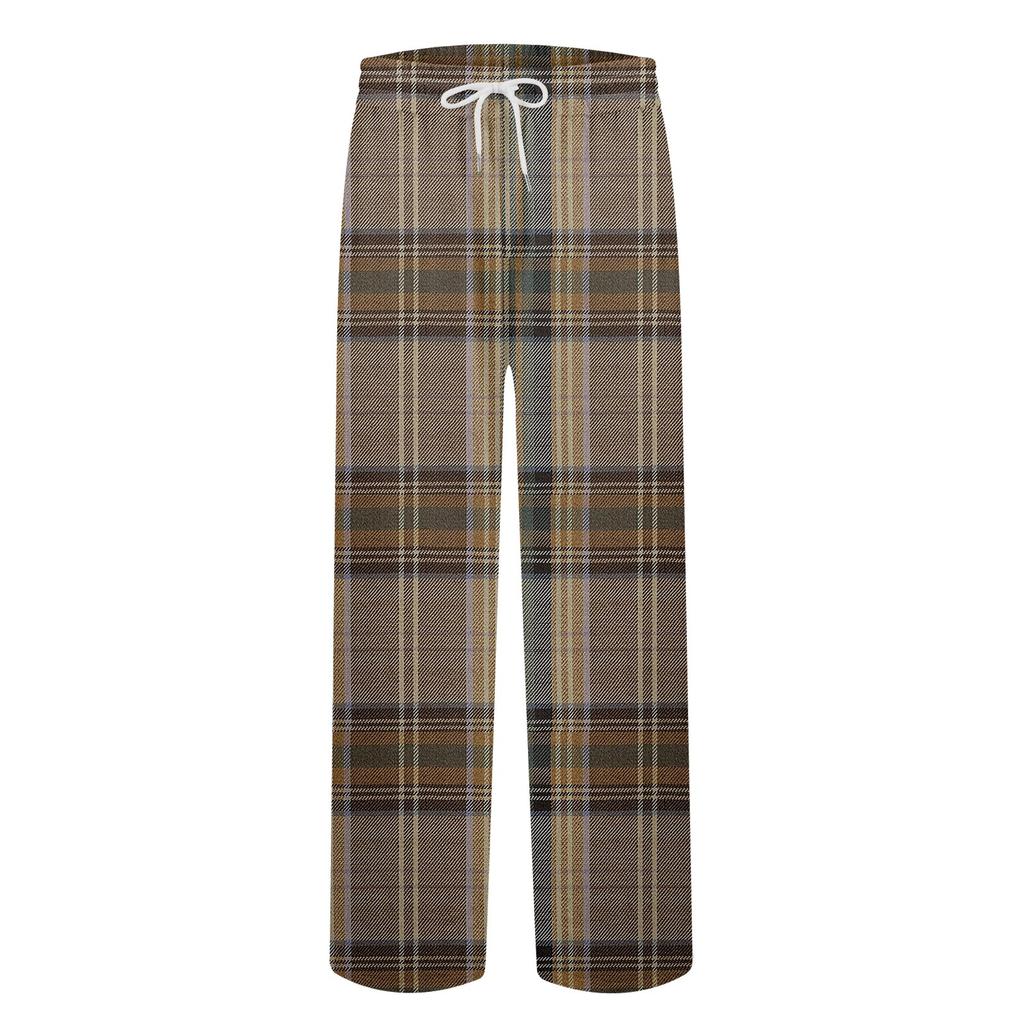 Moda dama snur cu talie inchisa imprimeu ocazional pantaloni sport Pantaloni casual