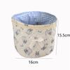 Quilting Cotton Desktop Storage Basket Love heart Storage Frame Cute Organizer Box  Home Decoration