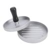 Hamburger Patty Maker Aluminum Alloy Round Burger Press Patty Mould with Detachable Handle for Kitchen Tool