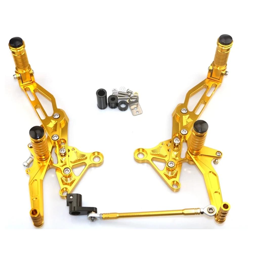 

Motorcycle CNC Adjustable Rearsets Foot Rest For HONDA GROM MSX125 2013-2015 Foot Rest золотой