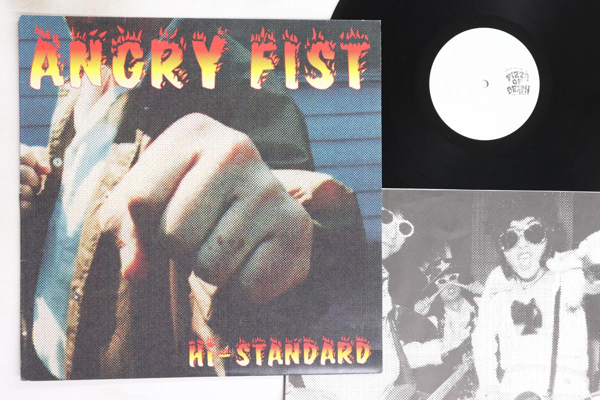 

LP Record HI-STANDARD - Angry Fist POD009 PIZZA OF DEATH 1997 Japan Japanese Pop/Rock Used