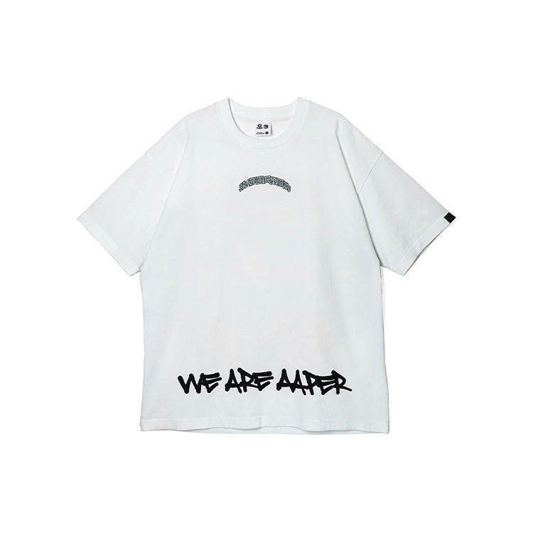 Li Ning x Aape T Shirt Men's White AHSR751-2