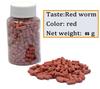 MNFT 1 Bottle About 300 Pcs Smell Grass Carp Baits 3 Flavors Coarse Fishing Baits Fishing Lures Artificial Baits & Rubber Bands