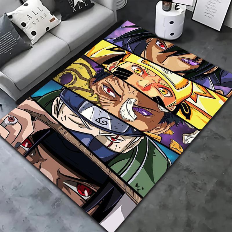 Naruto Generations Carpet Rug For Living Room Bedroom Home Sofa Decoration,kids Play Nonslip Floor Mat