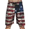 2024 Summer Men's Quick-Dry Eagle Print Beach Shorts