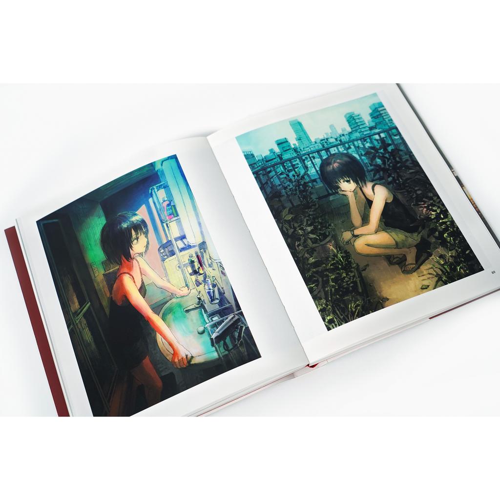 Huiyin Mingzheng AkimatutiX personal portfolio girl illustration atmosphere art book