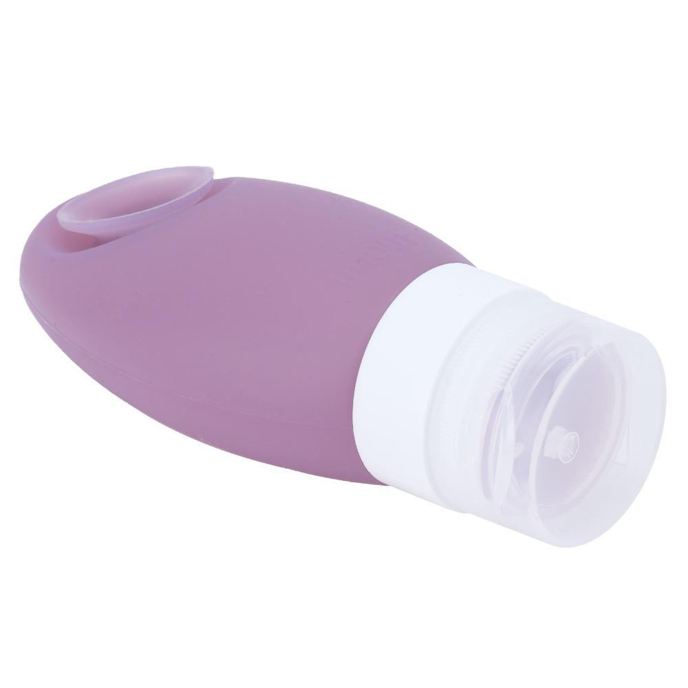 Suction Cup Travel Bottle Silicone Refillable Bottle Silicone Container  Lotion Container