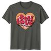 Self Love Is The Best Love Feminism Retro Graphic TShirt