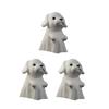 Yousheng 2/3/5Pcs Ghost Cat Garden Statue Halloween Pet Figurine Horror Festive Atmosphere Halloween Party Decor